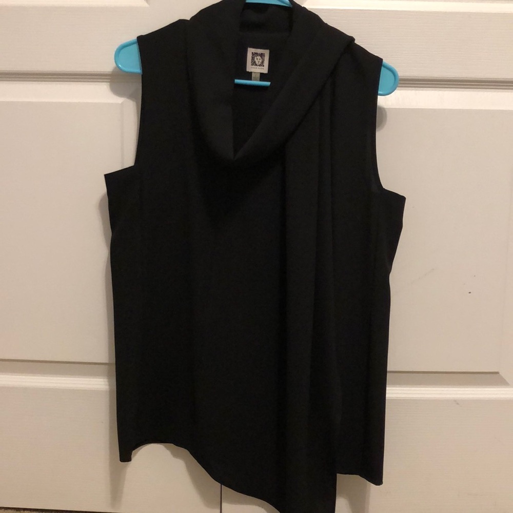 Dress sleeveless top black 6